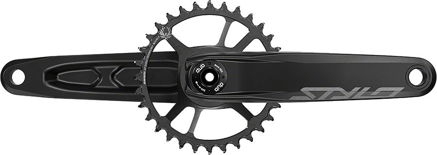 TruVativ STYLO 6K Aluminum Eagle Crankset - 175mm 12-Speed 32t Direct Mount DUB Spindle Interface BLK