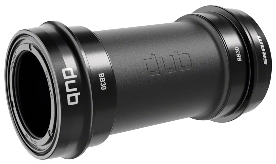 SRAM DUB Wide BB30 Bottom Bracket - BB30 68mm Road Black