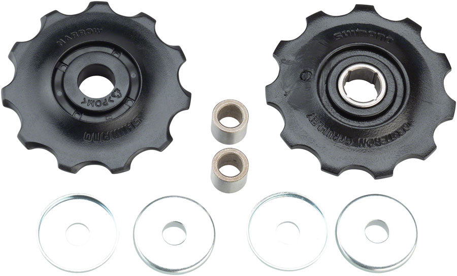 Shimano 9-Speed Rear Derailleur Pulley Set - Compatible RD-M370 RD-R3000 RD-M2000 RD-T4000 RD-M3000 RD-M3100 RD-M4000