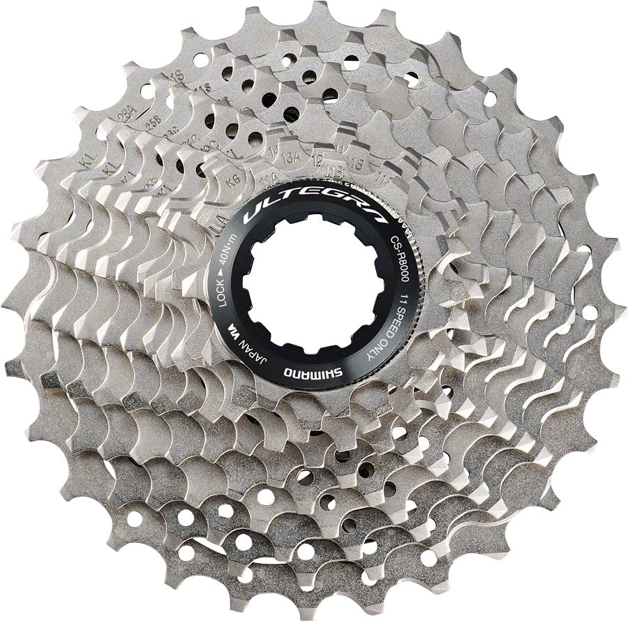 Shimano Ultegra CS-R8000 Cassette - 11 Speed 11-28t Silver