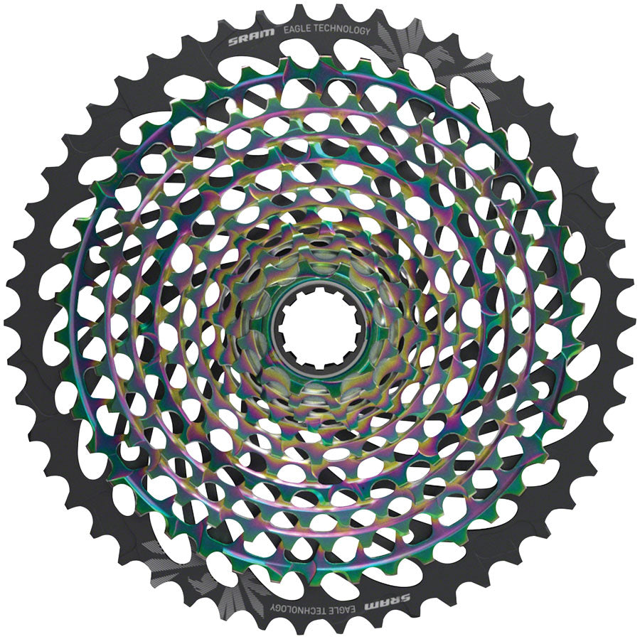 SRAM XX1 Eagle AXS XG-1299 Cassette - 12-Speed 10-50t Rainbow For XD Driver Body