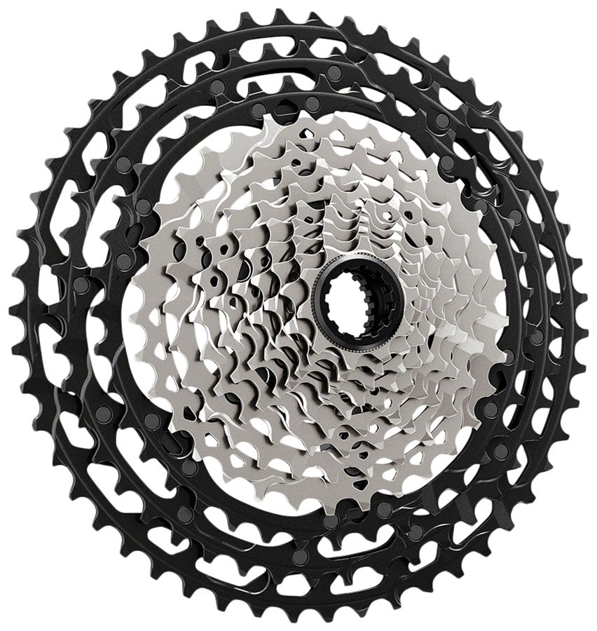 Shimano CS-M9101-12 Cassette - 12-Speed 10-51t Black/Gray Micro Spline