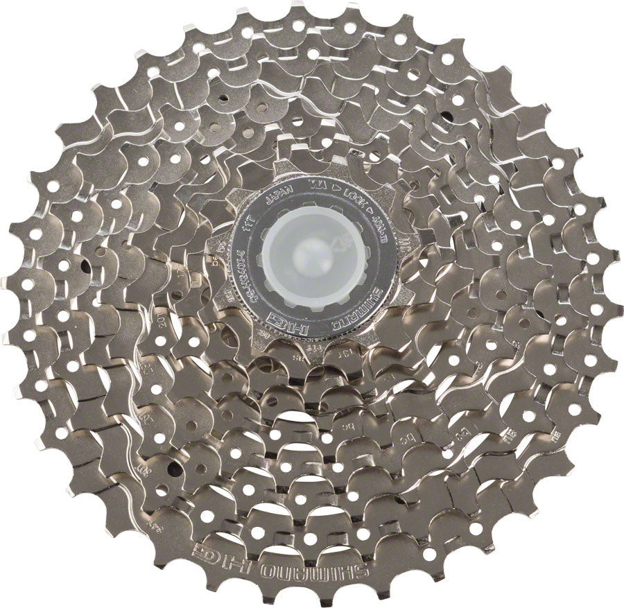 Shimano Alivio CS-HG400 Cassette - 9 Speed 11-32t Silver Nickel Plated