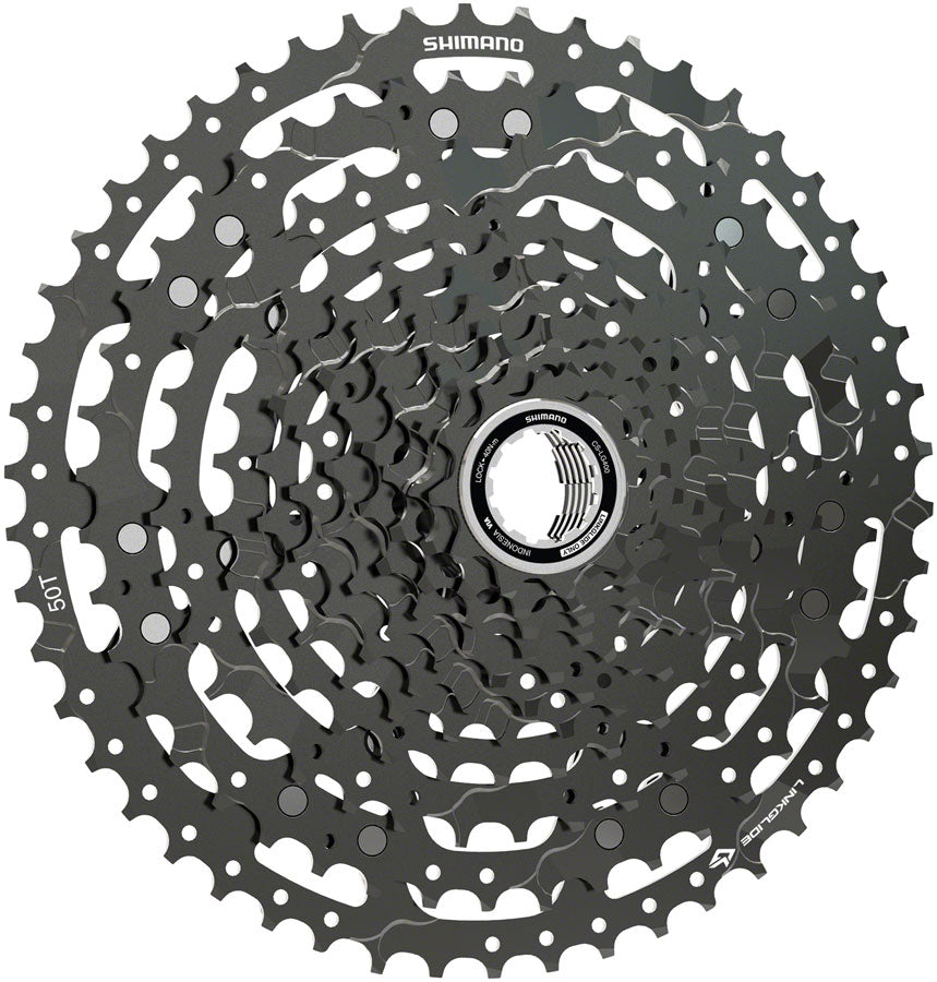 Shimano CUES  CS-LG400-11 Cassette - 11 Speed 11-50t LINKGLIDE Black