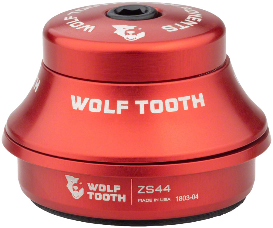 Wolf Tooth Premium Headset - ZS44/28.6 Upper 15mm Stack Red