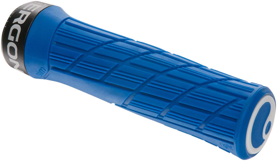 Ergon GE1 Evo Slim Grips - Midsummer Blue Lock-On