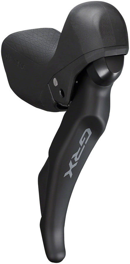 Shimano GRX ST-RX600 Shift/Brake Lever BR-RX400 Hydraulic Disc Brake Caliper - Right/Rear 11-Speed Flat Mount Caliper BLK