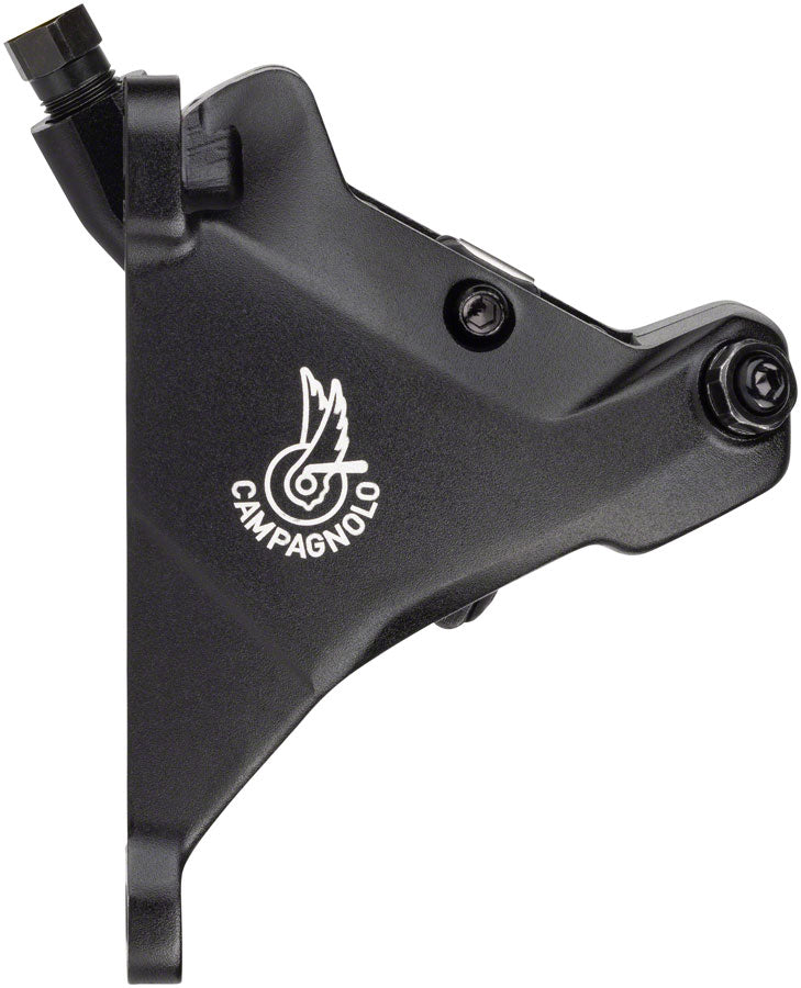 Campagnolo Super Record Ergopower EPS Hydraulic Brake/Shift Lever Disc Caliper - Left/Front 12-Speed 160mm Flat Mount Caliper BLK