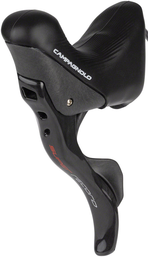 Campagnolo Super Record Ergopower Hydraulic Brake/Shift Lever Disc Caliper - Left/Front 12-Speed 140mm Flat Mount Caliper BLK