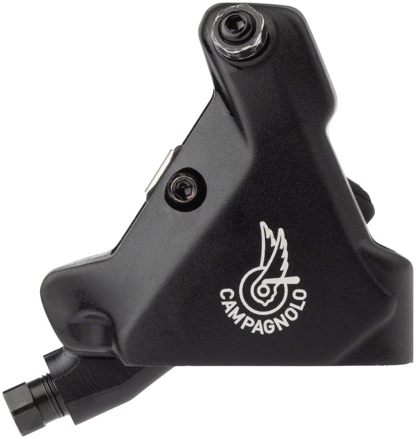 Campagnolo Chorus Ergopower Hydraulic Brake/Shift Lever Disc Caliper - Left/Front 12-Speed 140mm Flat Mount Caliper BLK