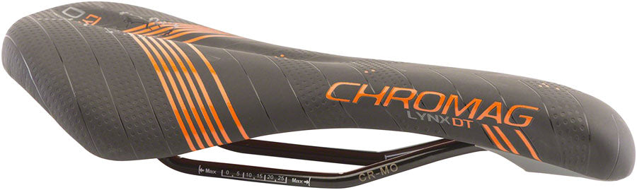 Chromag Lynx DT Saddle 280 x 135mm Unisex 292g Black/Orange