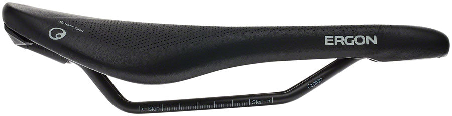 Ergon SR Sport Gel Saddle and Tape - Chromoly Black Womens Medium/Large