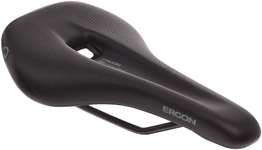 Ergon SM Comp Saddle - Steel Stealth Mens Small/Medium