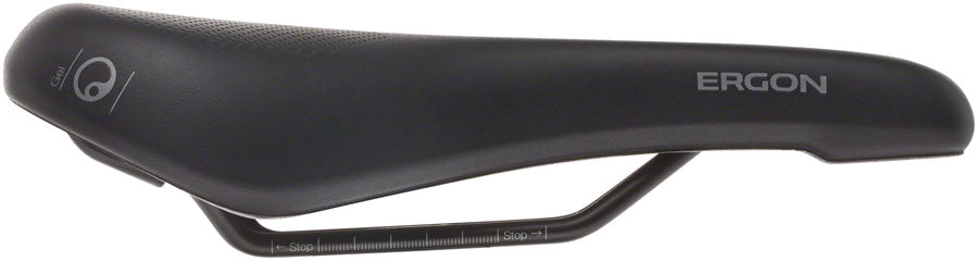 Ergon ST Gel Saddle - Chromoly Black Womens Small/Medium