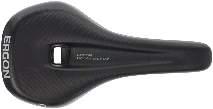 Ergon SM E Mountain Sport Saddle - Chromoly Stealth Mens Medium/Large