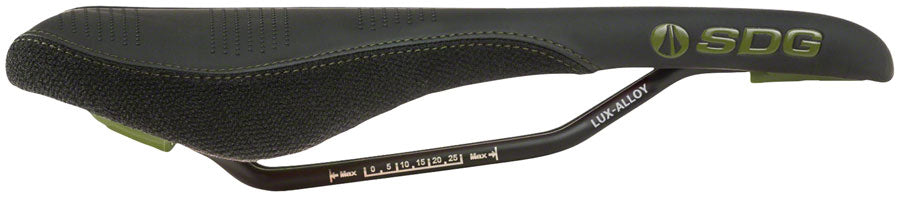 SDG Radar Saddle - Lux-Alloy Black/Olive Green