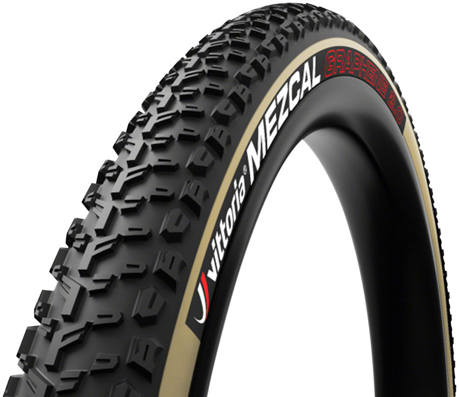 Vittoria Mezcal III Tire - 29 x 2.35 Tubeless Folding Black/Tan 4C Race G2.0