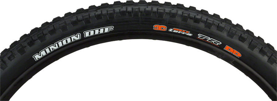 Maxxis Minion DHF Tire - 24 x 2.4 Clincher Folding Black Dual