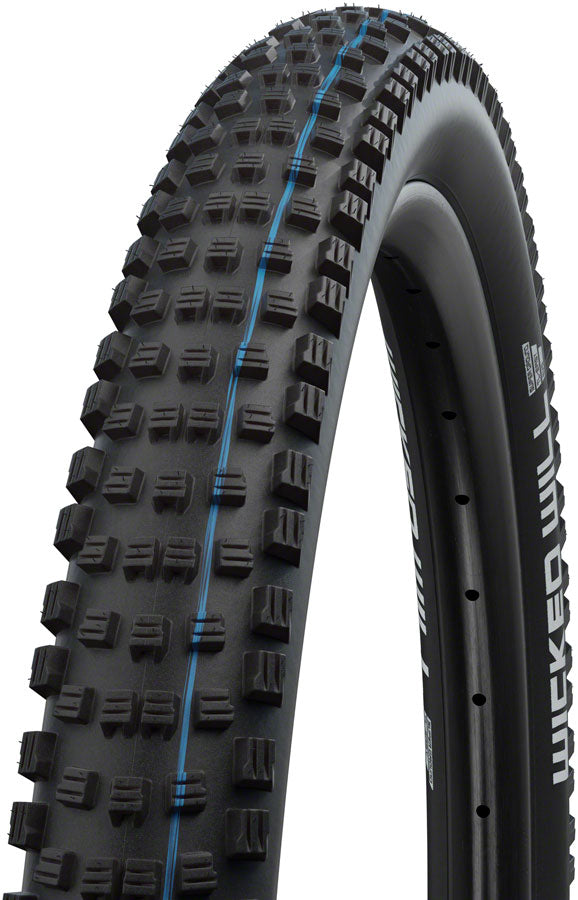 Schwalbe Wicked Will Tire - 27.5 x 2.4 Tubeless Folding BLK Evolution Line Super Ground Addix SpeedGrip