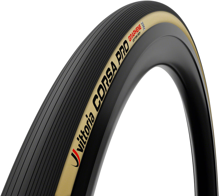 Vittoria Corsa Pro Tire - 700 x 23 Tubular Folding Black/Para G2.0