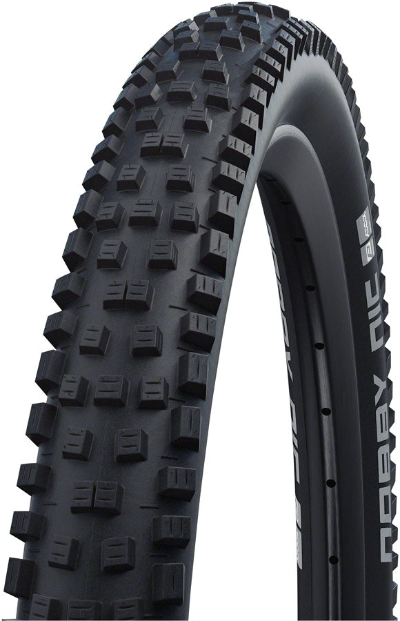 Schwalbe Nobby Nic Tire - 29 x 2.4 Tubeless Folding BLK Performance Line TwinSkin Addix