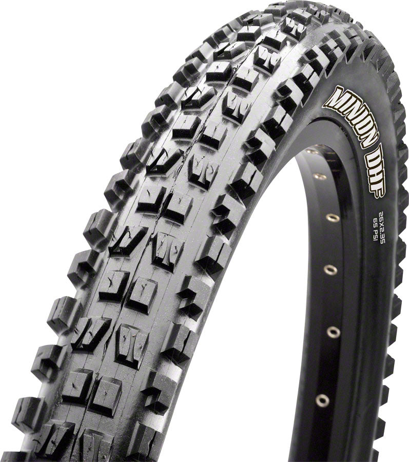 Maxxis Minion DHF Tire - 27.5 x 2.5 Tubeless Folding BLK 3C Maxx Grip DD Wide Trail