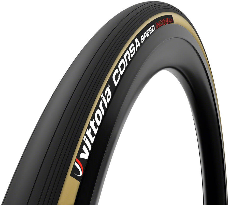 Vittoria Corsa Speed Tire - 700 x 25 Tubular Folding Black/Para 1C G2.0