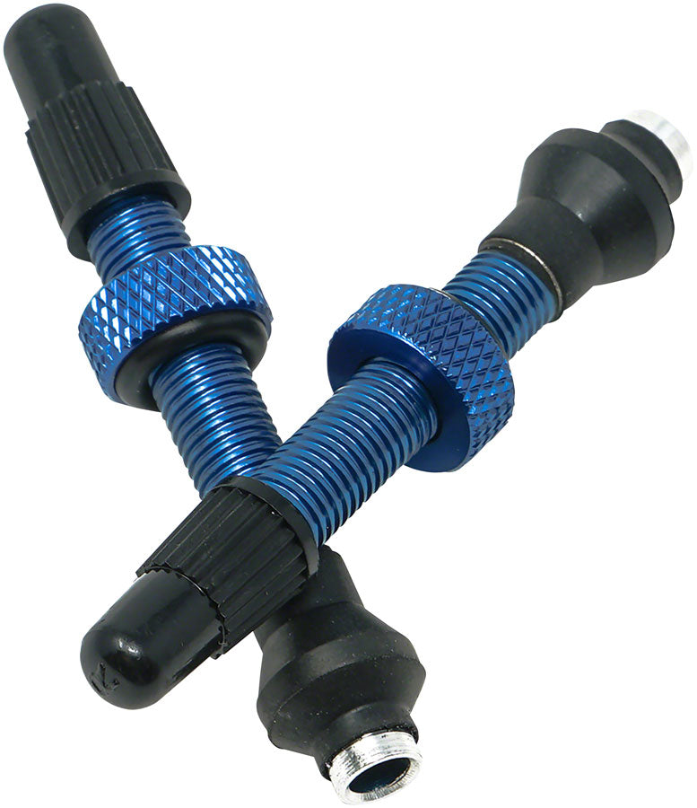 Industry Nine Tubeless Valves - 40mm Blue Pair