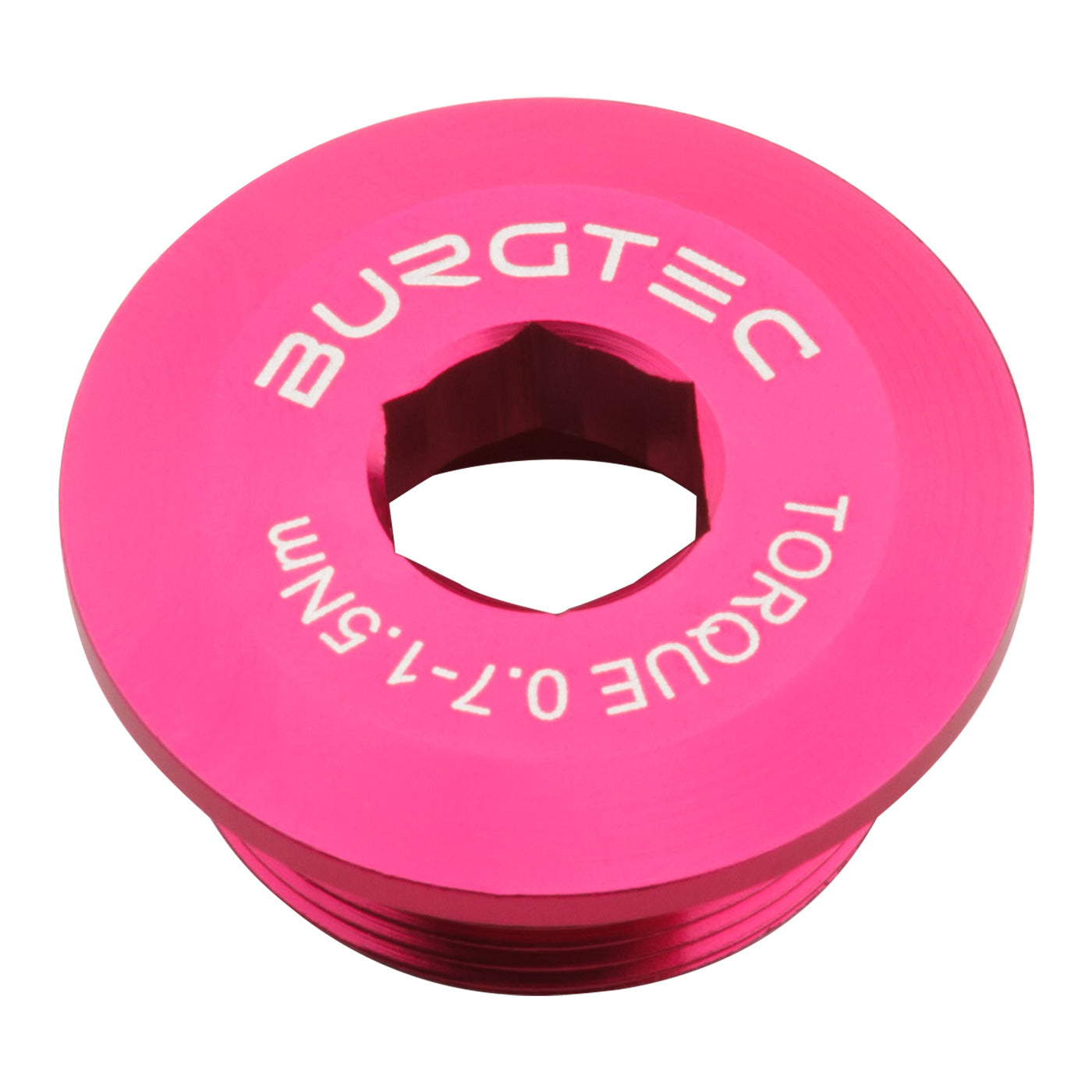 Burgtec Shimano Crank Bolt - Toxic Barbie Pink