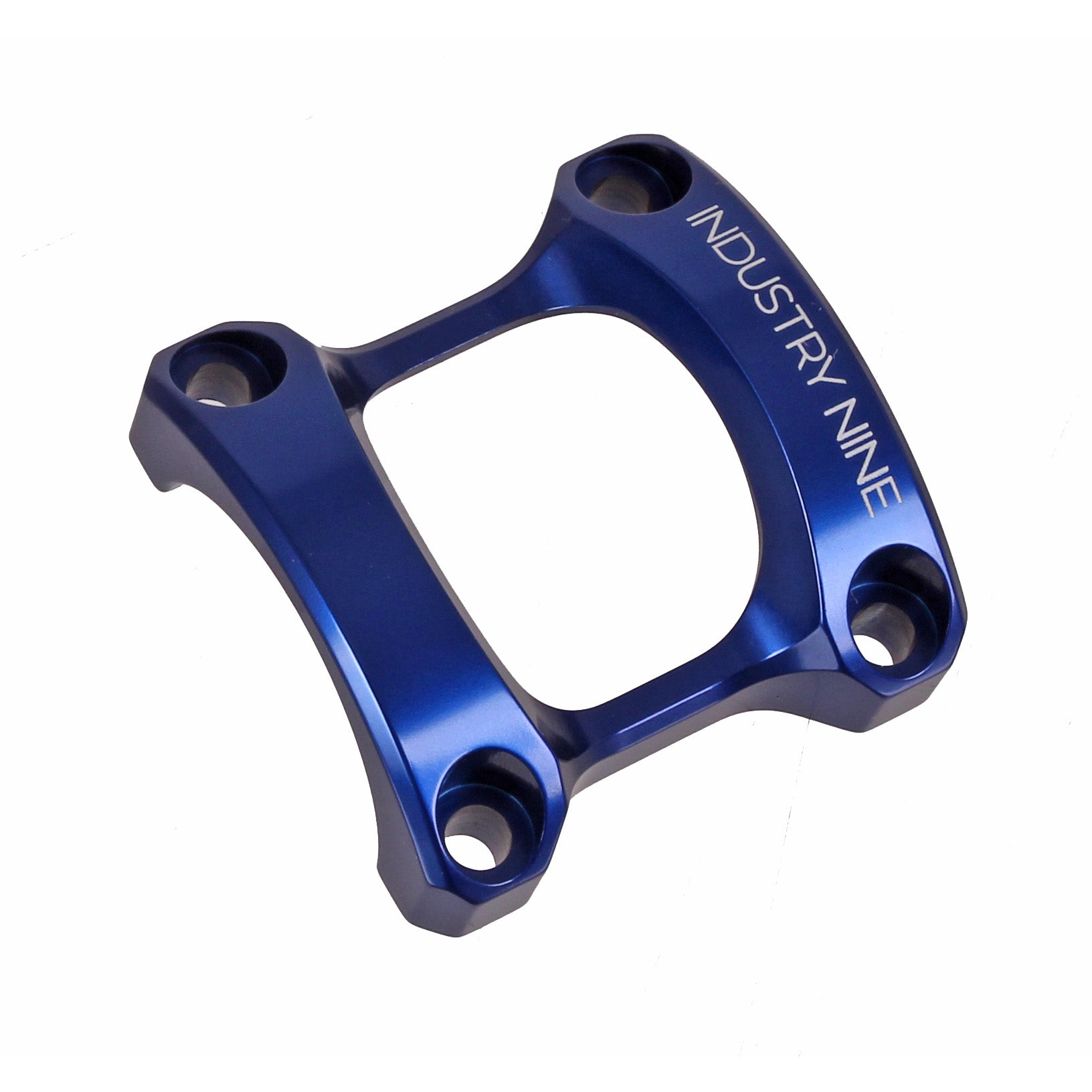 Industry Nine A35 Stem Faceplate Blue